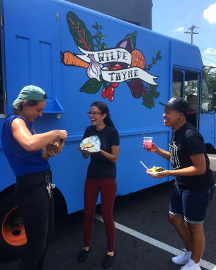 Sara from Vent Coffee and Jess from Brwn Bread