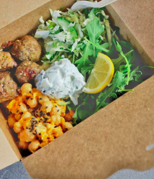 Lamb Meatball Bowl, photo by @Fleetstreetwriteup